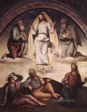  14 Obras - La Transfiguración 1498 Renacimiento Pietro Perugino